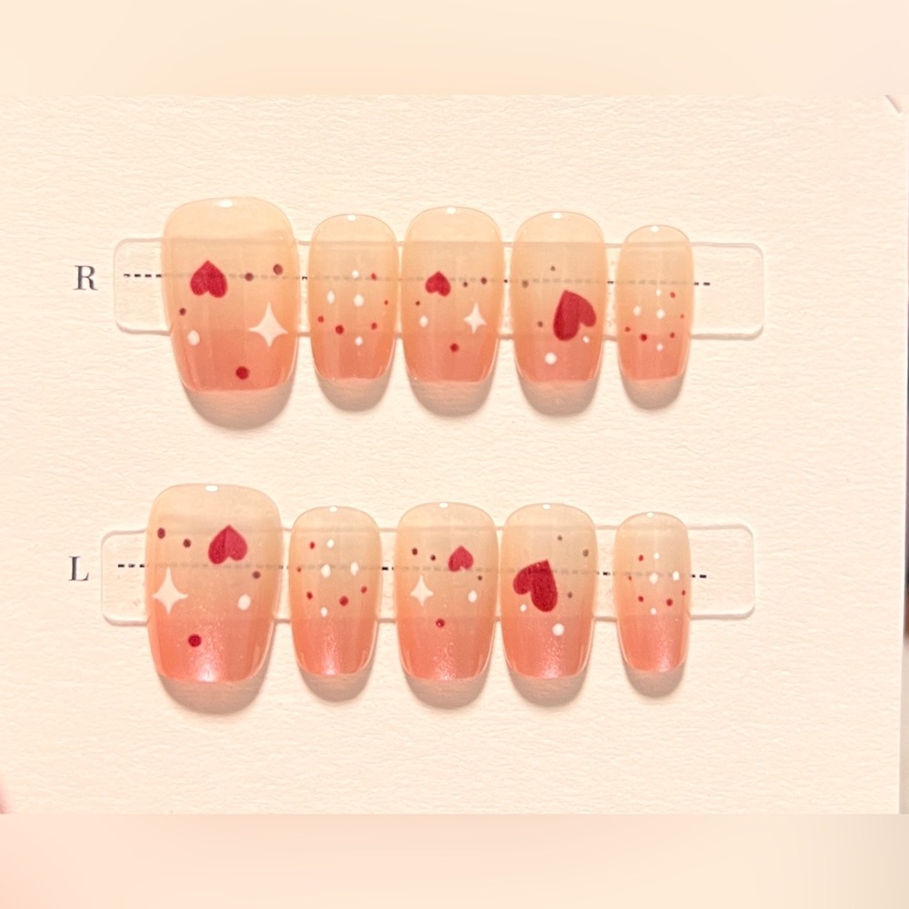 Heart Nail Art（XS）